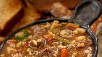 Slow Cooker Ground Beef, Barley, and Vegetables Soup Slow Cooker Ground Beef, Barley, and Vegetables Soup