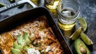 Easy Vegetarian Hatch Chile Enchiladas Easy Vegetarian Hatch Chile Enchiladas