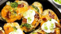 Broccoli Cheddar Twice Baked Potatoes Broccoli Cheddar Twice Baked Potatoes
