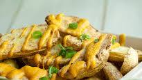 Air Fryer Cheesy Potato Wedges Air Fryer Cheesy Potato Wedges