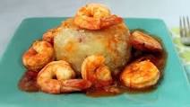 Yucca Mofongo with Shrimp Mojo Yucca Mofongo with Shrimp Mojo