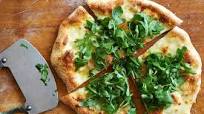 Green and White Pizza Green and White Pizza