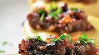 Cranberry Bacon Jam Crostini Cranberry Bacon Jam Crostini