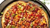 BBQ Chickpea Pizza BBQ Chickpea Pizza