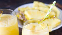 Pineapple Cream Tropical Smoothie Pineapple Cream Tropical Smoothie
