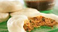 Steamed Pork Buns with Hoisin Dipping Sauce Steamed Pork Buns with Hoisin Dipping Sauce