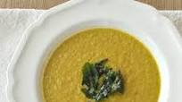 Cauliflower Kale Soup with Crunchy Kale Topping Cauliflower Kale Soup with Crunchy Kale Topping