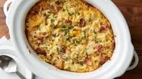 Slow-Cooker Cheesy Potato Breakfast Casserole Slow-Cooker Cheesy Potato Breakfast Casserole