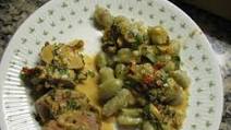 Filetto Di Maiale Con Gnocchi Filetto Di Maiale Con Gnocchi