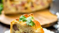 Italian Easter Pie (Pizza Rustica, Pizza Gaina, Pizza Chena) Italian Easter Pie (Pizza Rustica, Pizza Gaina, Pizza Chena)