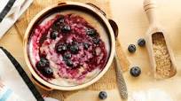 Healthy Oats Porridge with blueberries Healthy Oats Porridge with blueberries