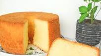 Chinese Sponge Cake, Chiffon Cake Chinese Sponge Cake, Chiffon Cake