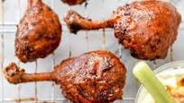 Buffalo Chicken Drumsticks with Blue Cheese Dressing Buffalo Chicken Drumsticks with Blue Cheese Dressing
