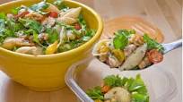 Pasta Salad with Chickpeas, Walnuts, and Arugula Pasta Salad with Chickpeas, Walnuts, and Arugula