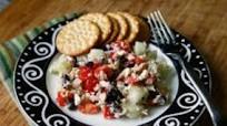 Greek Salad with Feta and Tuna Recipe - (4.3/5) Greek Salad with Feta and Tuna Recipe - (4.3/5)