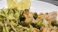Shrimp Piccata Spaghetti Shrimp Piccata Spaghetti