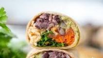 Red Rice and Chili Lime Black Bean Burritos Red Rice and Chili Lime Black Bean Burritos