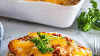 Baked Vegetarian Spaghetti Baked Vegetarian Spaghetti