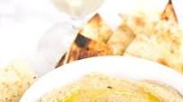 Grilled Tortilla Chips and Hummus Grilled Tortilla Chips and Hummus