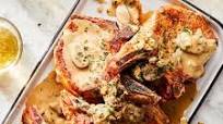 Pork Chops with Mushrooms and Shallots Pork Chops with Mushrooms and Shallots