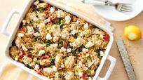 Greek Chicken Orzo Casserole Greek Chicken Orzo Casserole