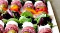 Antipsto Salad Kabobs Antipsto Salad Kabobs