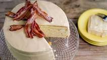 Pancake Cake with Maple Cream Cheese Frosting Pancake Cake with Maple Cream Cheese Frosting