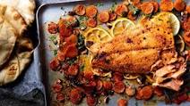 Slow-Roasted Salmon with Moroccan Carrots Slow-Roasted Salmon with Moroccan Carrots