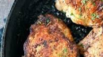Crispy Skillet Chicken Thighs Crispy Skillet Chicken Thighs