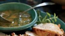 Roasted Pork Loin with Orange-Herb Sauce Roasted Pork Loin with Orange-Herb Sauce