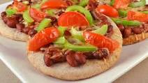 Chilli bean pizza Chilli bean pizza