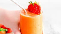 Strawberry Mango Smoothie Strawberry Mango Smoothie