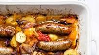 Simple Sausage Traybake Simple Sausage Traybake