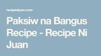 Paksiw na bangus recipe (vinegar stew) Paksiw na bangus recipe (vinegar stew)