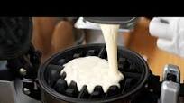 Chocolate Whipped Cream Waffles - Korean Street Food Chocolate Whipped Cream Waffles - Korean Street Food