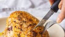 Cast Iron Baked Bone In Chicken Breast Cast Iron Baked Bone In Chicken Breast