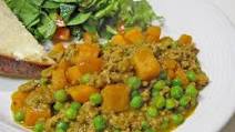 Ground Turkey, Sweet Potato & Pea Curry Ground Turkey, Sweet Potato & Pea Curry