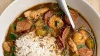 Chicken, Sausage, and Shrimp Gumbo Chicken, Sausage, and Shrimp Gumbo