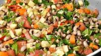 Greek black eyed peas salad Greek black eyed peas salad