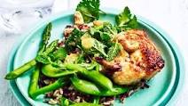 Chicken with broccolini and asparagus Chicken with broccolini and asparagus
