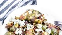 Blue Cheese & Pancetta Roasted Brussels Sprouts Blue Cheese & Pancetta Roasted Brussels Sprouts