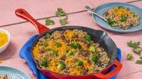 One-Pot Beef and Rice Skillet One-Pot Beef and Rice Skillet