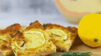 Low Carb Focaccia with Lemon and Rosemary Low Carb Focaccia with Lemon and Rosemary