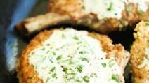 Pork Chops with Lemon Basil Cream Sauce Pork Chops with Lemon Basil Cream Sauce