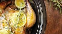Slow Cooker Roast Chicken With Lemon And Garlic Slow Cooker Roast Chicken With Lemon And Garlic