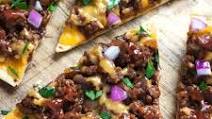 Chipotle Sloppy Joe Flatbreads Chipotle Sloppy Joe Flatbreads