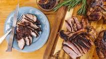 Anne Burrell's Pork Porterhouse with Apple, Prune and Saba Sauce Anne Burrell's Pork Porterhouse with Apple, Prune and Saba Sauce