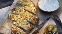 Focaccia met mozzarella Focaccia met mozzarella