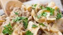 Beef Stroganoff with Mushroom Soup Beef Stroganoff with Mushroom Soup