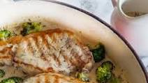 Keto Pork Chops With Roasted Broccoli and Fennel Keto Pork Chops With Roasted Broccoli and Fennel